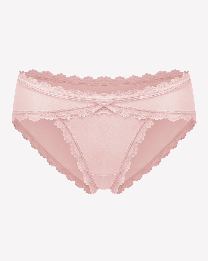 Cotton Panties Lace Stretch Hipster Lingeries-panties - Tophatter Daily Deals