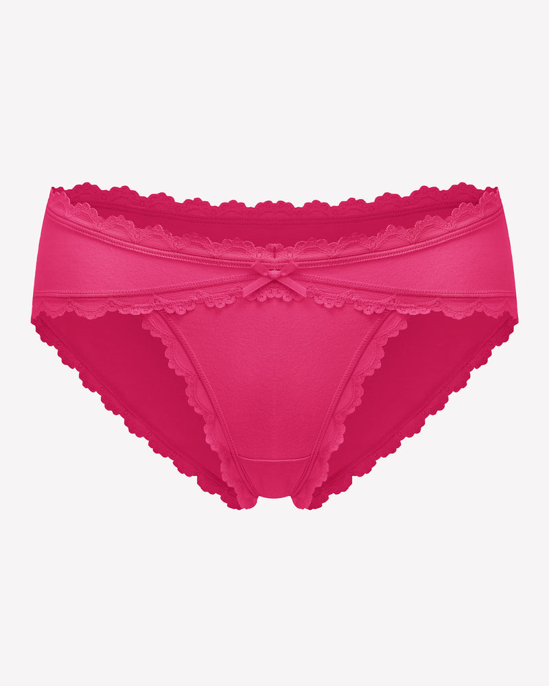 Cotton Panties Lace Stretch Hipster Lingeries-panties - Tophatter Daily Deals