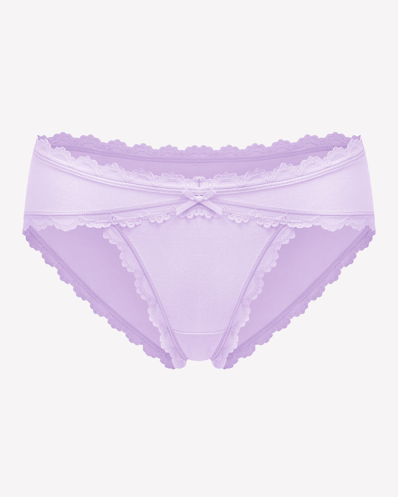 Cotton Panties Lace Stretch Hipster Lingeries-panties - Tophatter Daily Deals