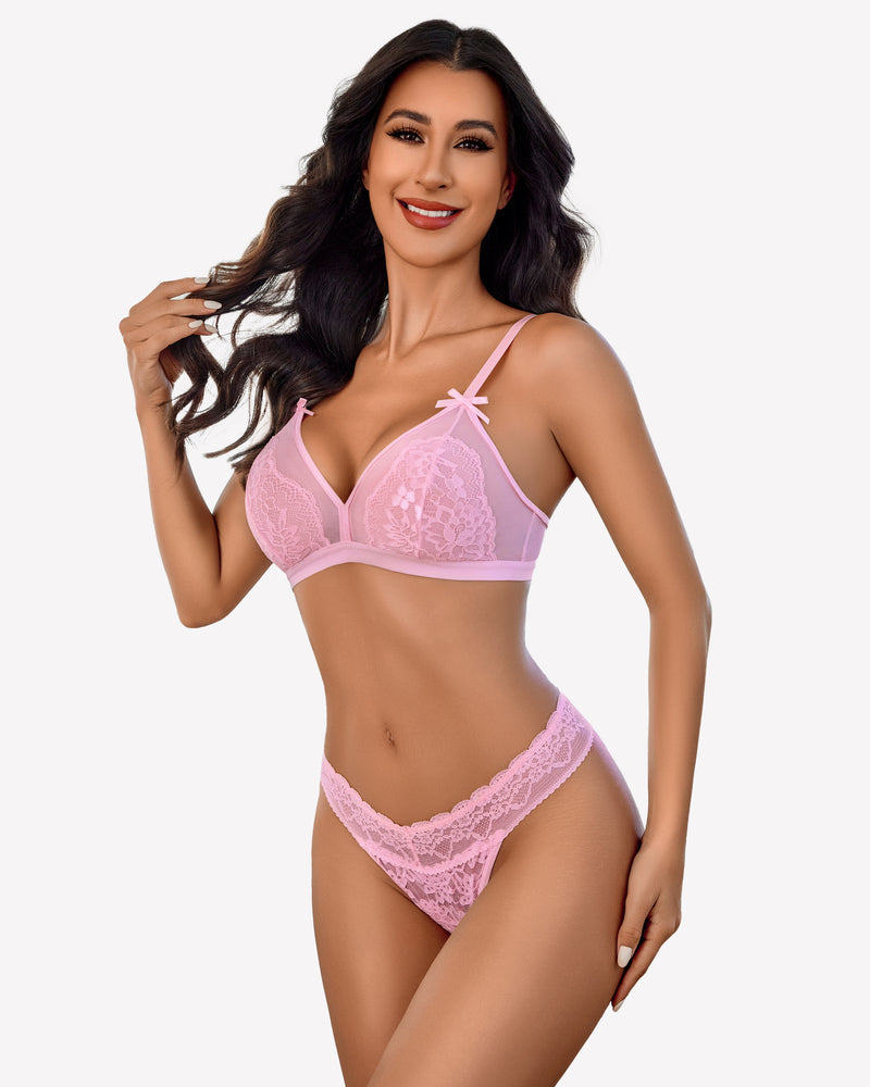 Lace Low Waist Brazilian Panties Lingeries-panties - Tophatter Daily Deals