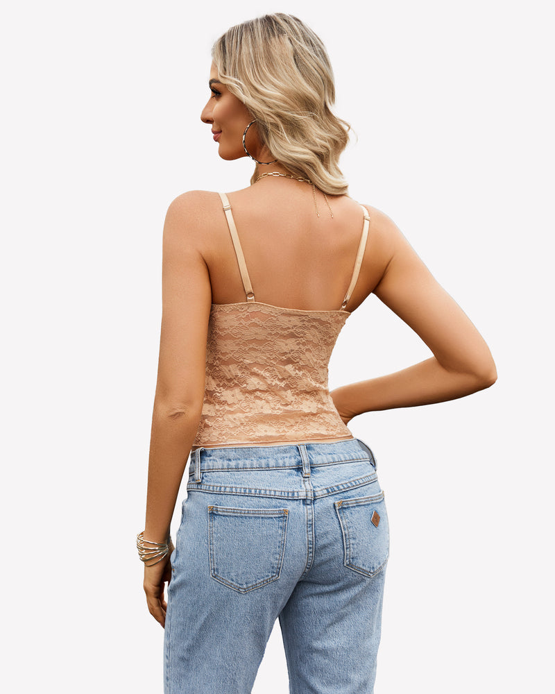 Camisole Top Crop Y2k Tank Lingerie Sets-Bras - Tophatter Daily Deals