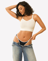Cotton Panties Low Rise Hipster Lingeries-panties - Tophatter Daily Deals