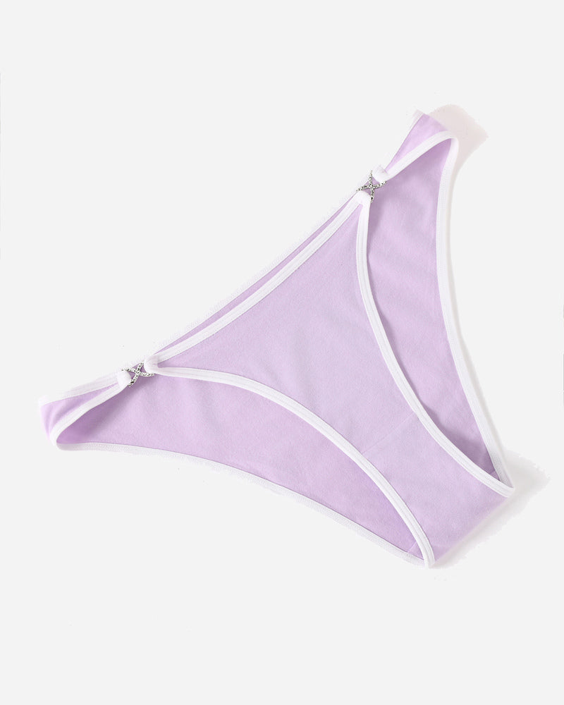 Cotton Panties Low Rise Hipster Lingeries-panties - Tophatter Daily Deals