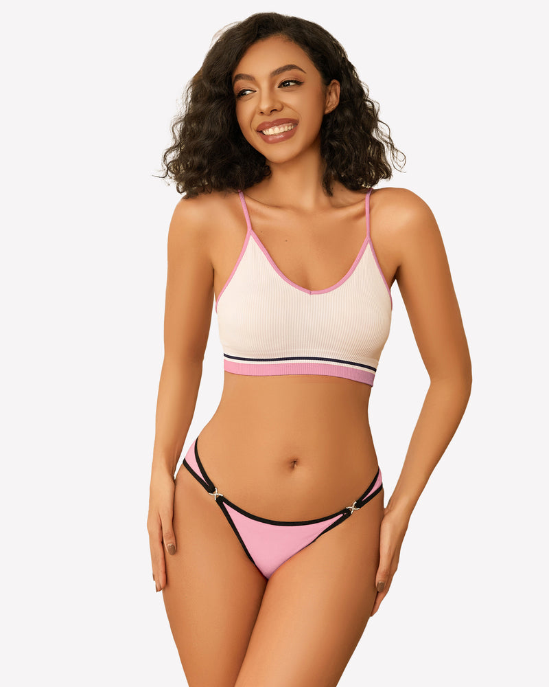 Cotton Panties Low Rise Hipster Lingeries-panties - Tophatter Daily Deals