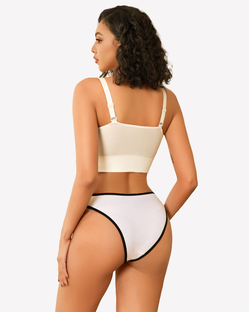 Cotton Panties Low Rise Hipster Lingeries-panties - Tophatter Daily Deals