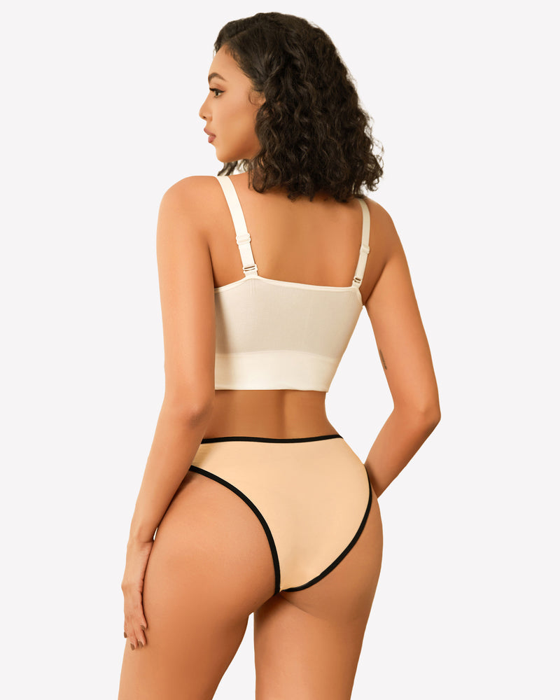 Cotton Panties Low Rise Hipster Lingeries-panties - Tophatter Daily Deals