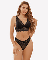Mesh Lace Thongs Low Waist Panties Lingeries-panties - Tophatter Daily Deals