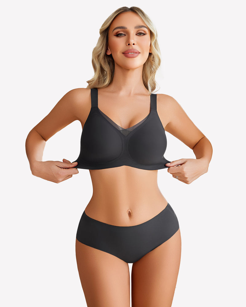 Seamless Bras No Underwire Comfort Bra Lingerie Sets-Bras - Tophatter Daily Deals
