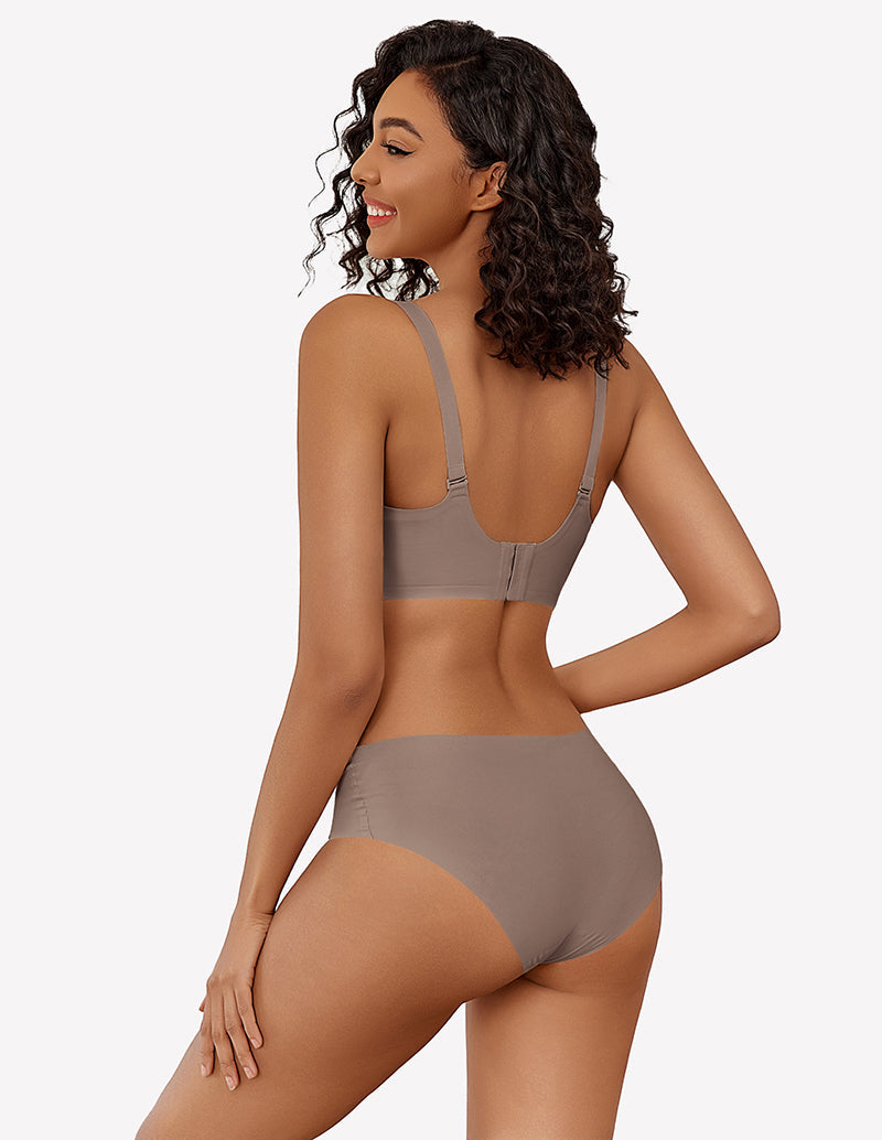 Wireless Full Coverage Push Up Bar Lingerie Sets-Bras - Tophatter Daily Deals