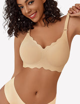 Wireless Full Coverage Push Up Bar Lingerie Sets-Bras - Tophatter Daily Deals