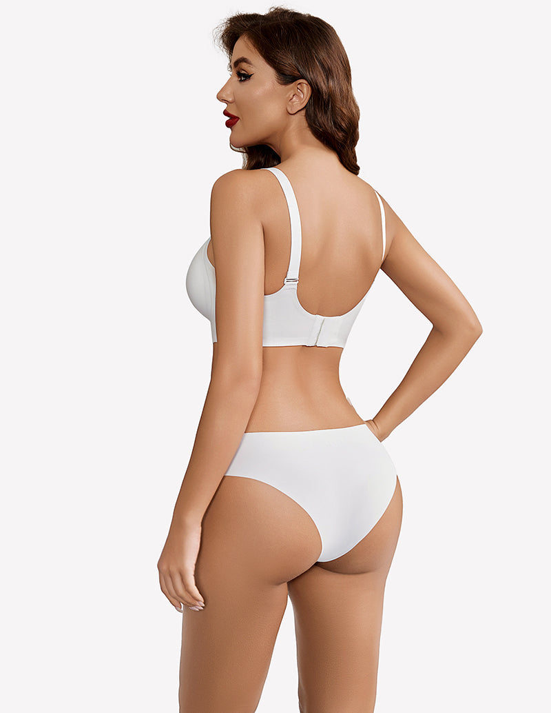 Wireless Full Coverage Push Up Bar Lingerie Sets-Bras - Tophatter Daily Deals