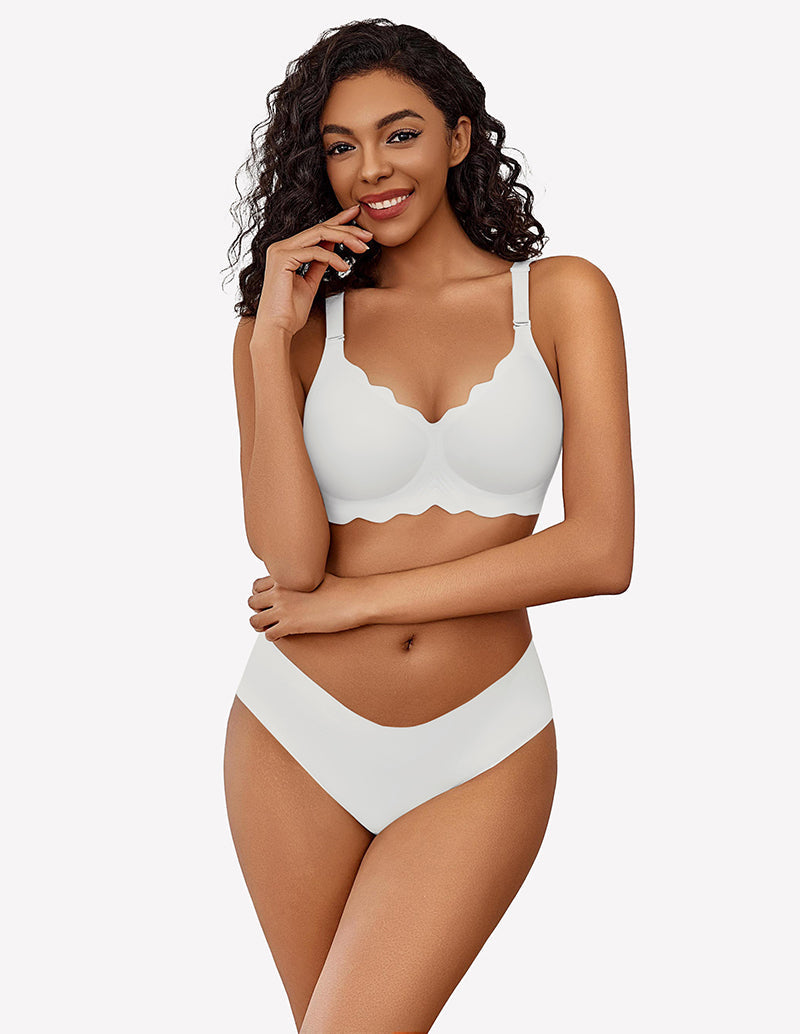 Wireless Full Coverage Push Up Bar Lingerie Sets-Bras - Tophatter Daily Deals