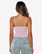 Crop Top Mesh Y2K Tank Tops Lingerie Sets-Bras - Tophatter Daily Deals