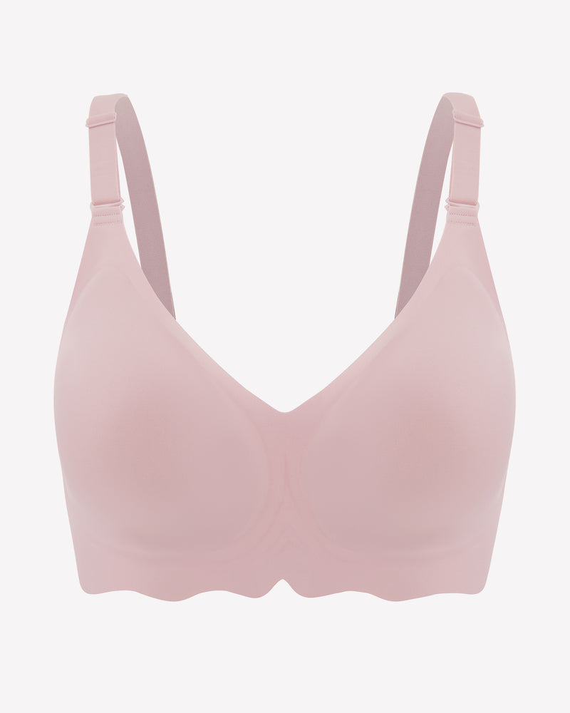 Wireless Bras Seamless Bralette Bra Dusty Rose Lingerie Sets-Bras - Tophatter Daily Deals
