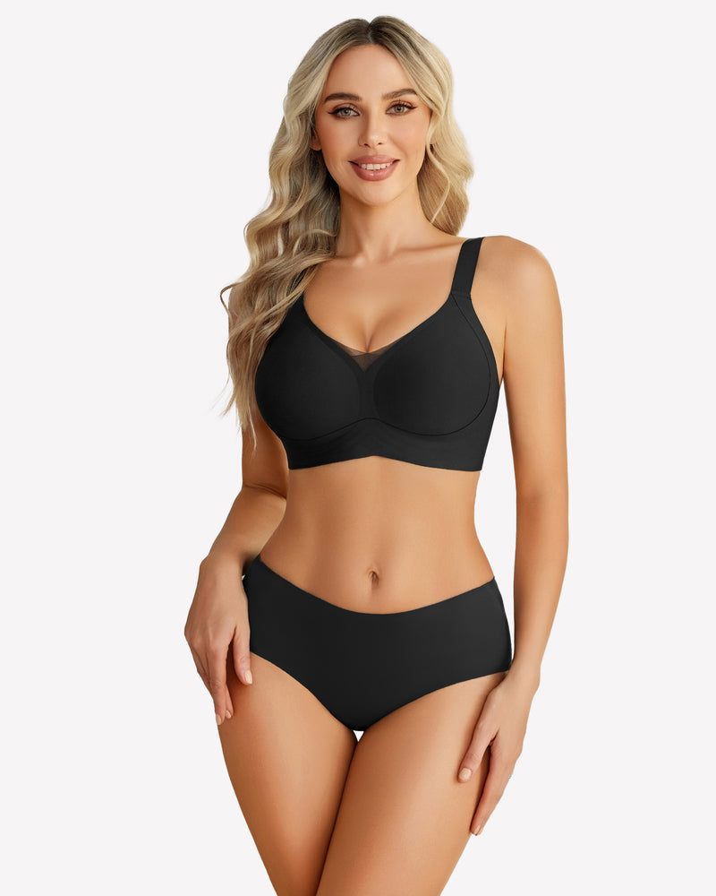 Push Up Bras Wireless Bra Lingerie Sets-Bras - Tophatter Daily Deals