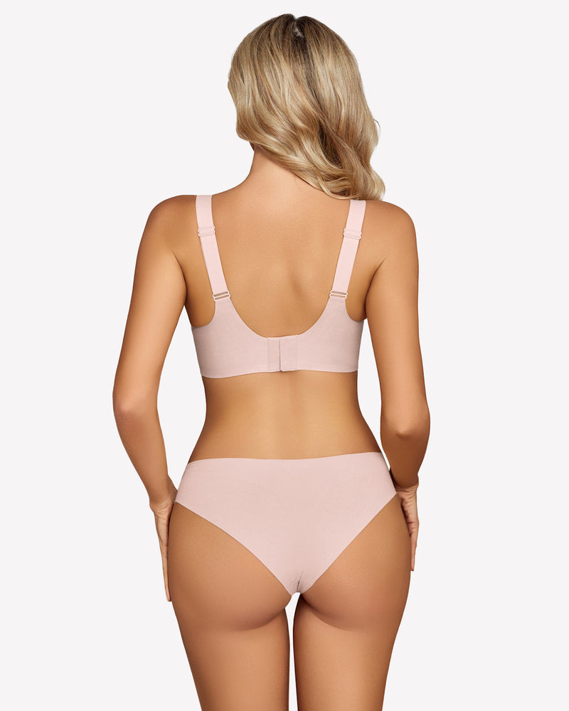 Seamless Bra No Underwire Push Up Bras Lingerie Sets-Bras - Tophatter Daily Deals
