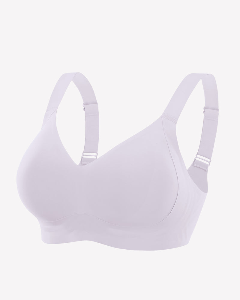 Seamless Bra No Underwire Push Up Bras Lilac Lingerie Sets-Bras - Tophatter Daily Deals