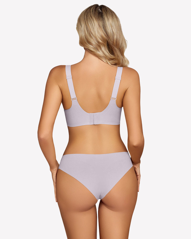 Seamless Bra No Underwire Push Up Bras Lingerie Sets-Bras - Tophatter Daily Deals