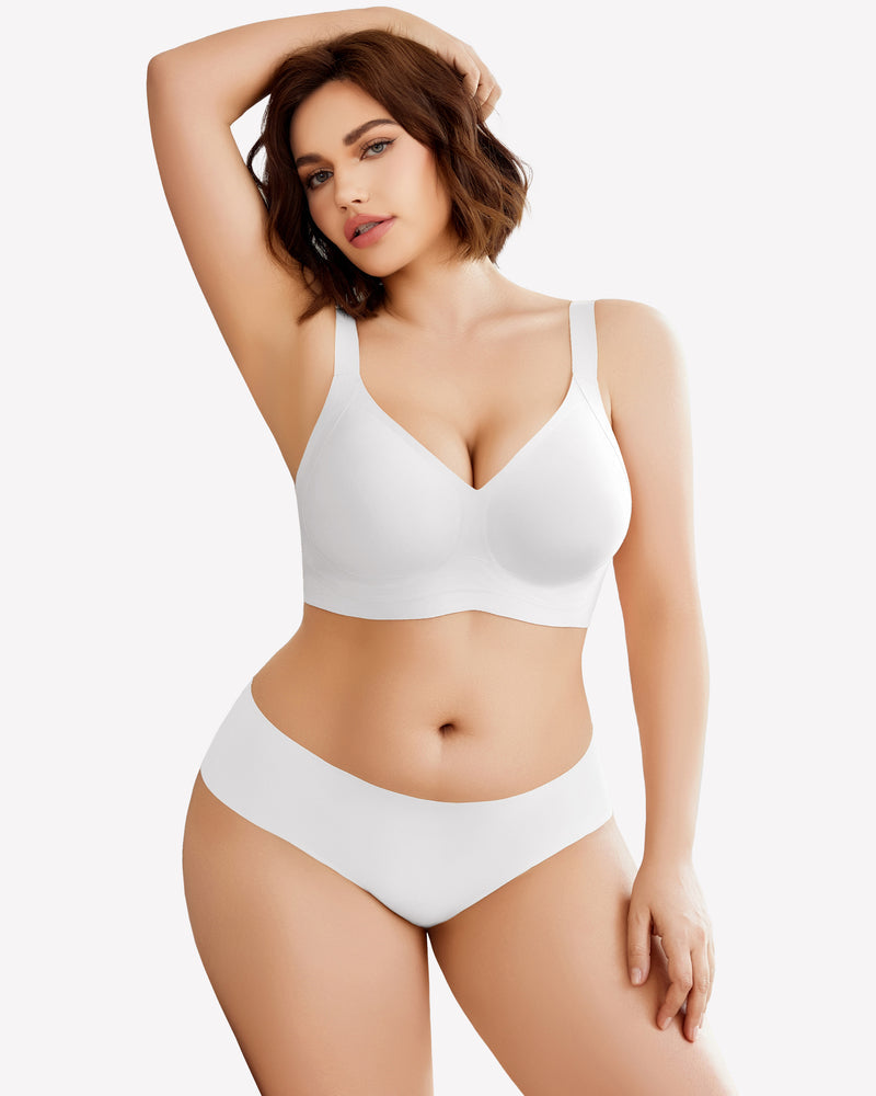 Seamless Bra No Underwire Push Up Bras Lingerie Sets-Bras - Tophatter Daily Deals