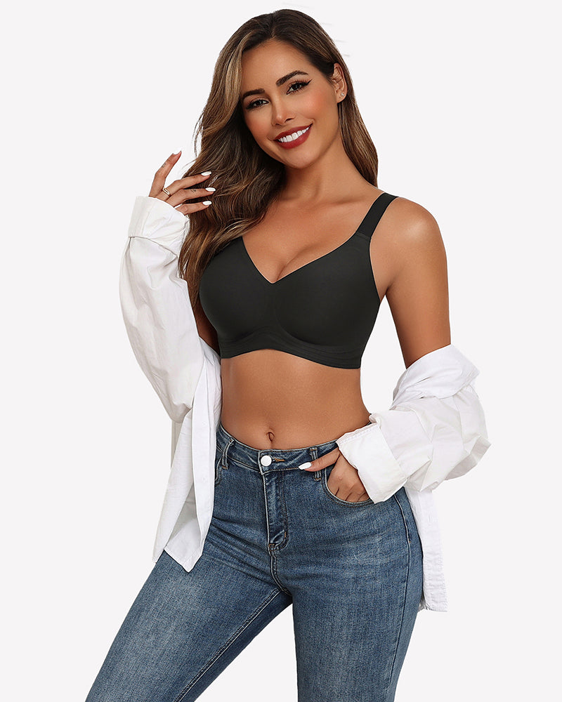 Seamless Push Up Wireless Bra Lingerie Sets-Bras - Tophatter Daily Deals