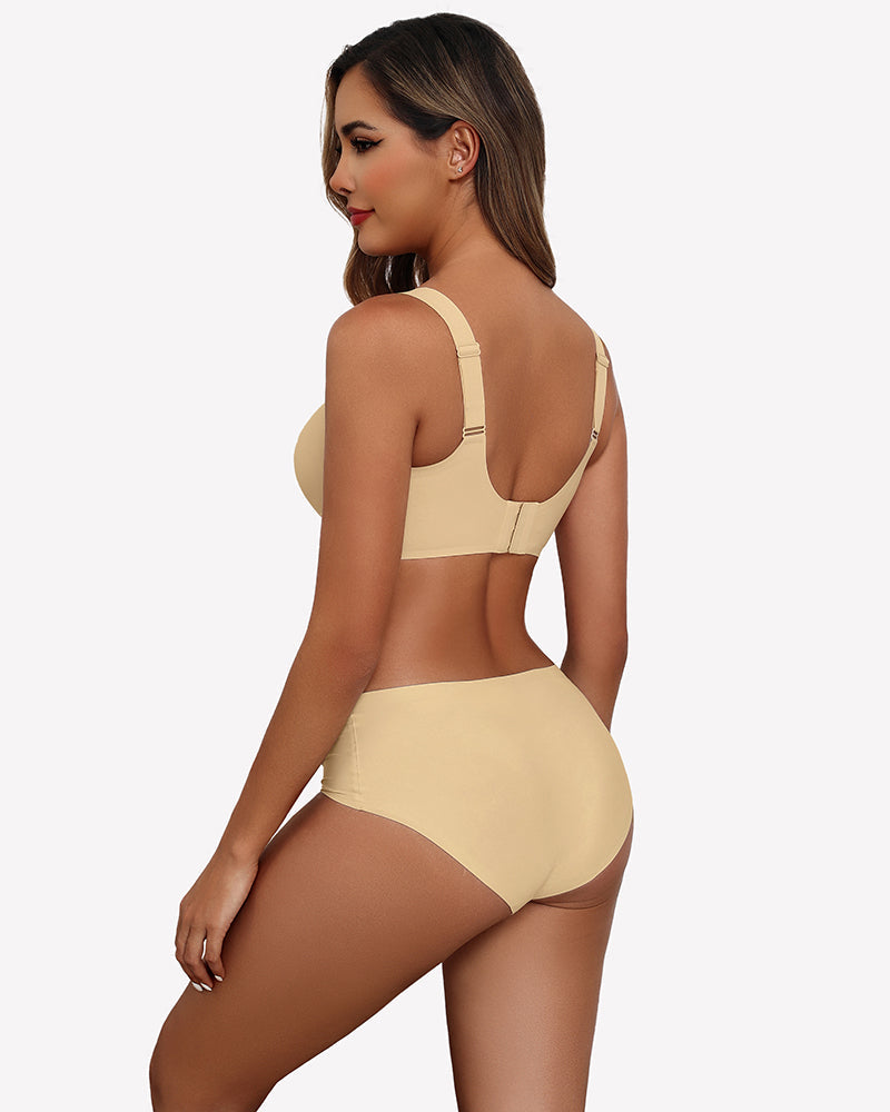 Seamless Push Up Wireless Bra Lingerie Sets-Bras - Tophatter Daily Deals