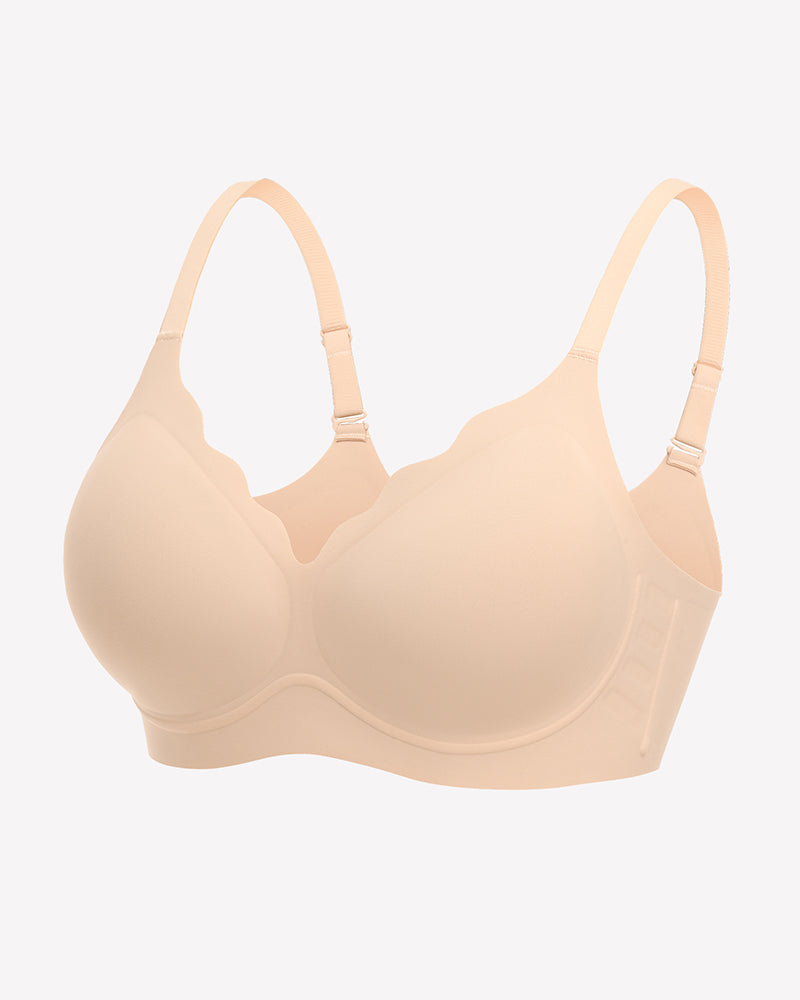 Seamless Push Up Wireless Full Bra Lingerie Sets-Bras - Tophatter Daily Deals
