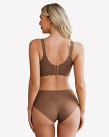 Wireless Full Coverage Lace Bra Lingerie Sets-Bras - Tophatter Daily Deals