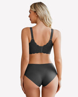 Wireless Full Coverage Lace Bra Lingerie Sets-Bras - Tophatter Daily Deals
