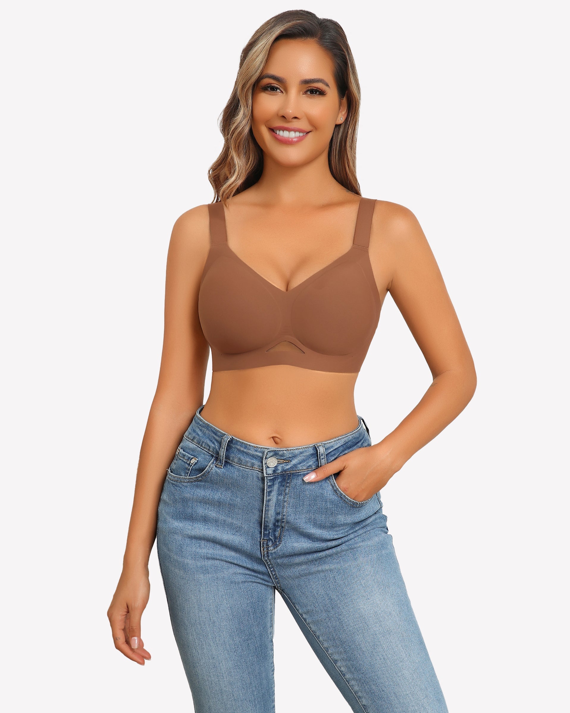 Wireless Bras Seamless Push Up Bra Lingerie Sets-Bras - Tophatter Daily Deals