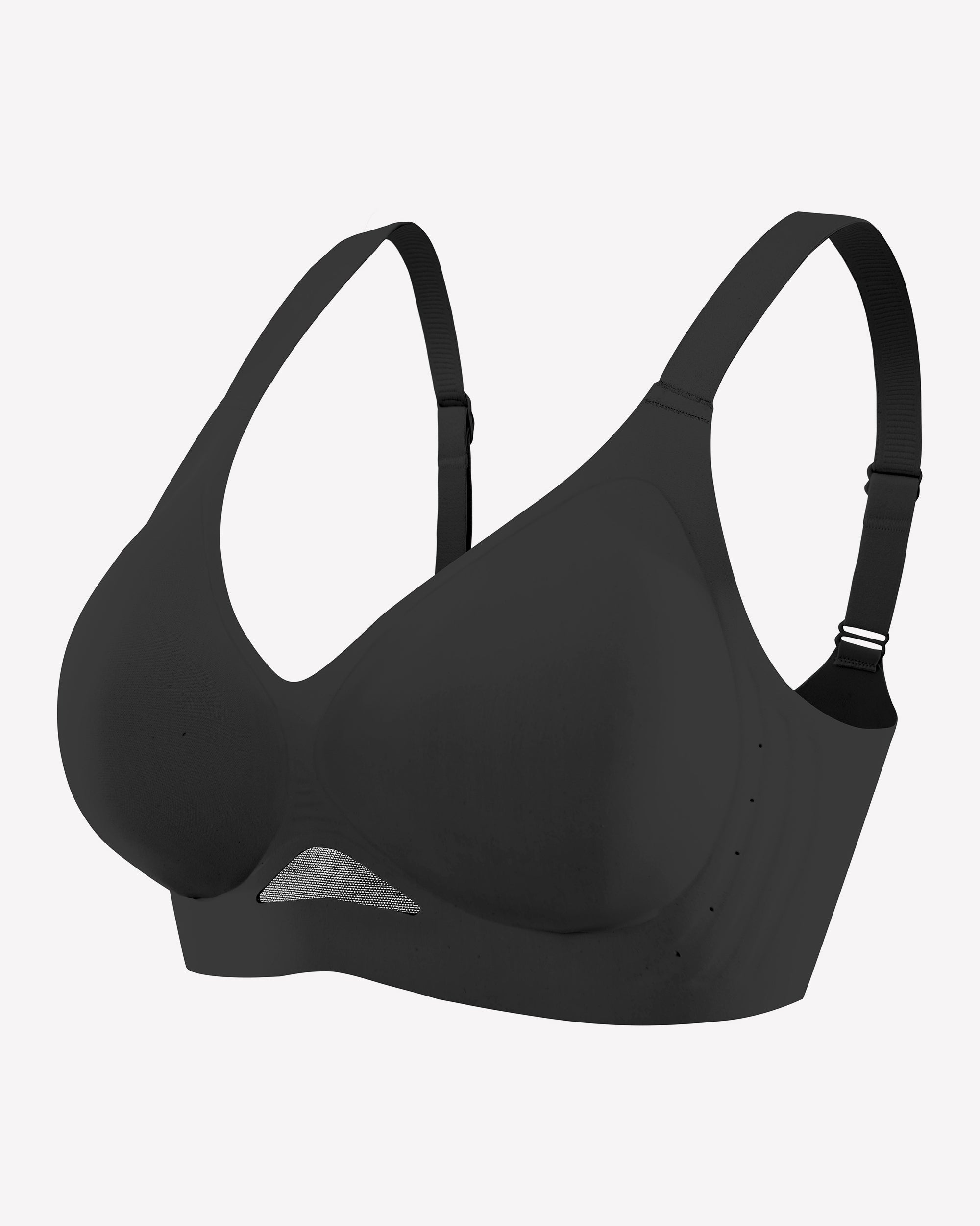 Wireless Bras Seamless Push Up Bra Charcoal Lingerie Sets-Bras - Tophatter Daily Deals