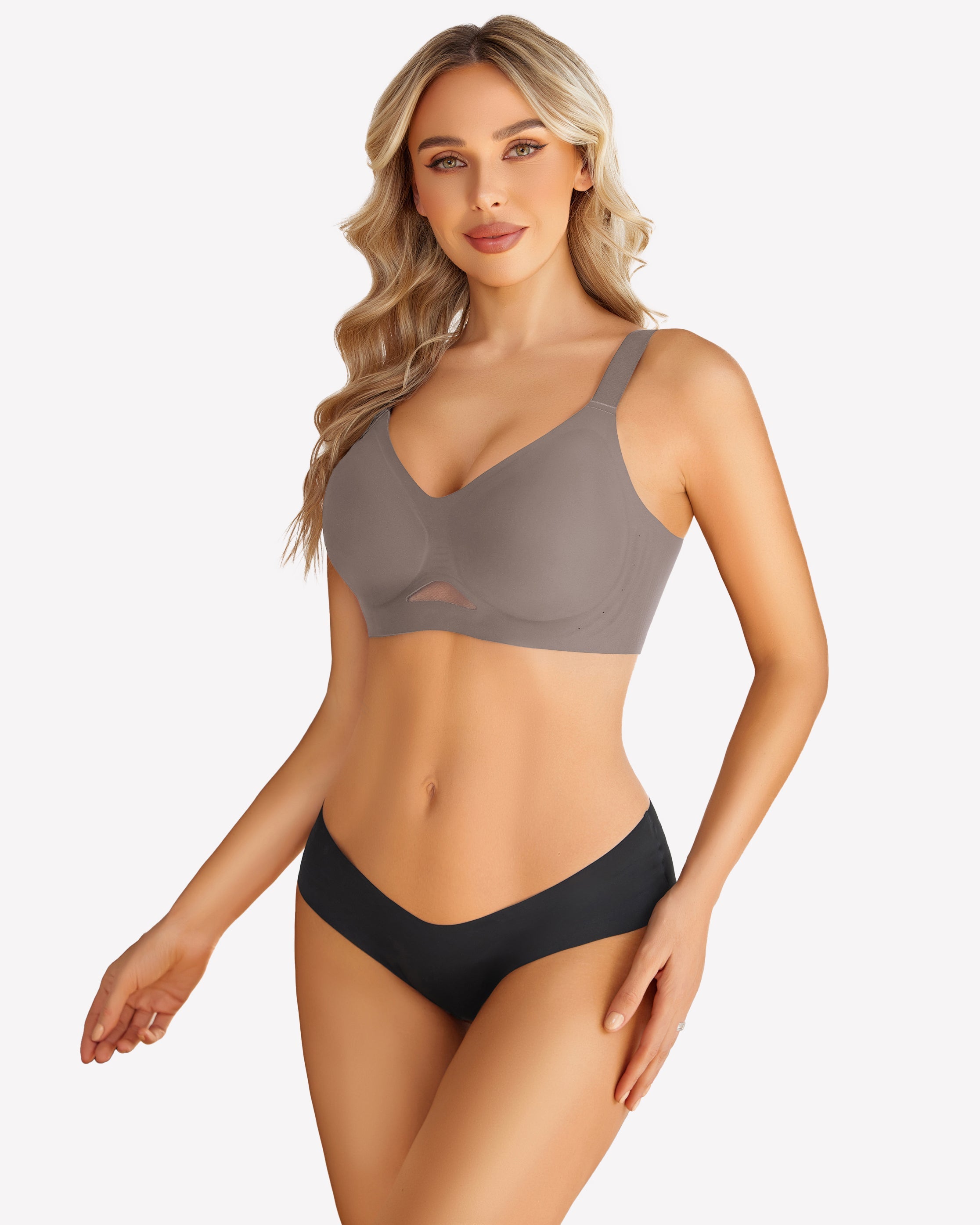 Wireless Bras Seamless Push Up Bra Lingerie Sets-Bras - Tophatter Daily Deals