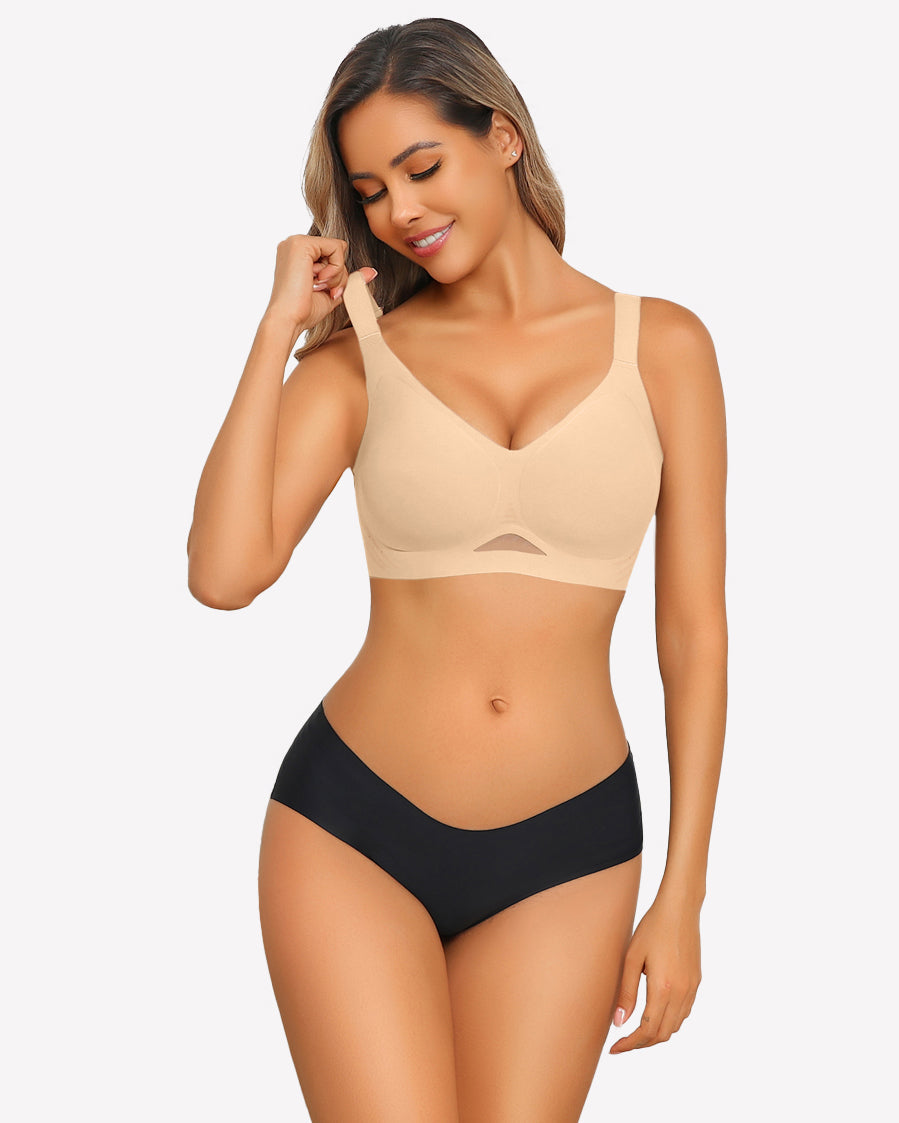 Wireless Bras Seamless Push Up Bra Lingerie Sets-Bras - Tophatter Daily Deals