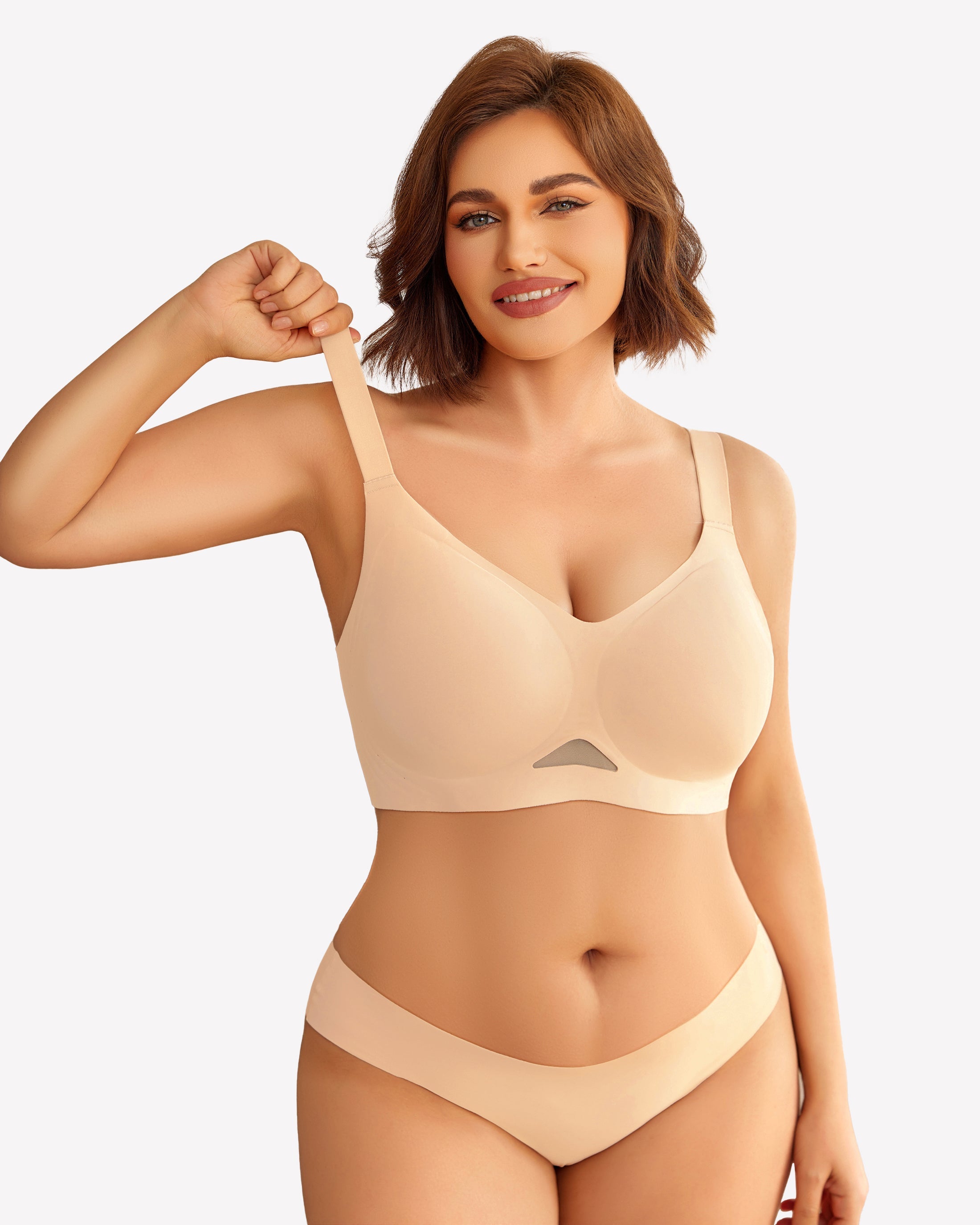 Wireless Bras Seamless Push Up Bra Lingerie Sets-Bras - Tophatter Daily Deals