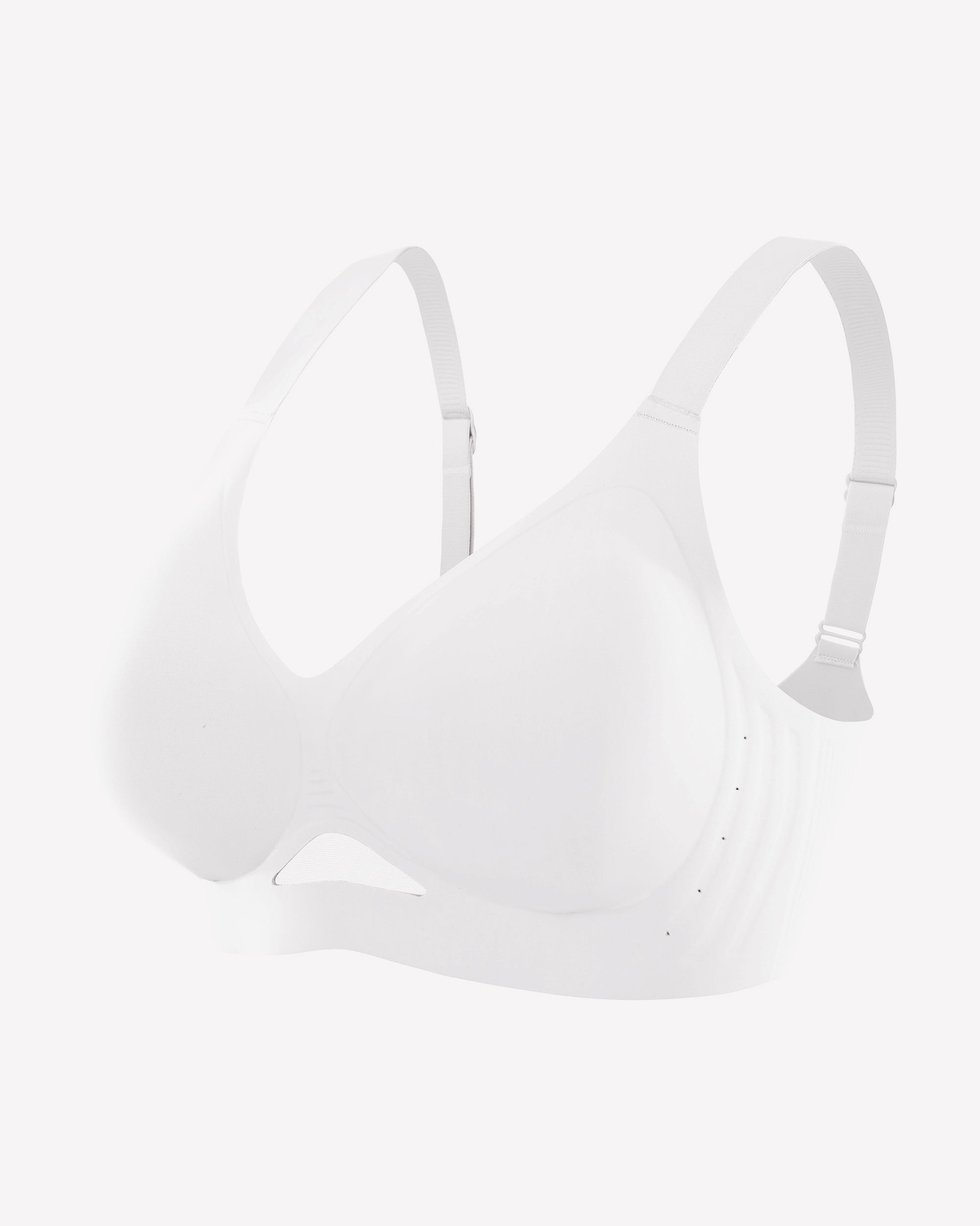 Wireless Bras Seamless Push Up Bra White Lingerie Sets-Bras - Tophatter Daily Deals