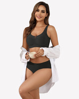 Seamless Deep V Comfort Bra Lingerie Sets-Bras - Tophatter Daily Deals