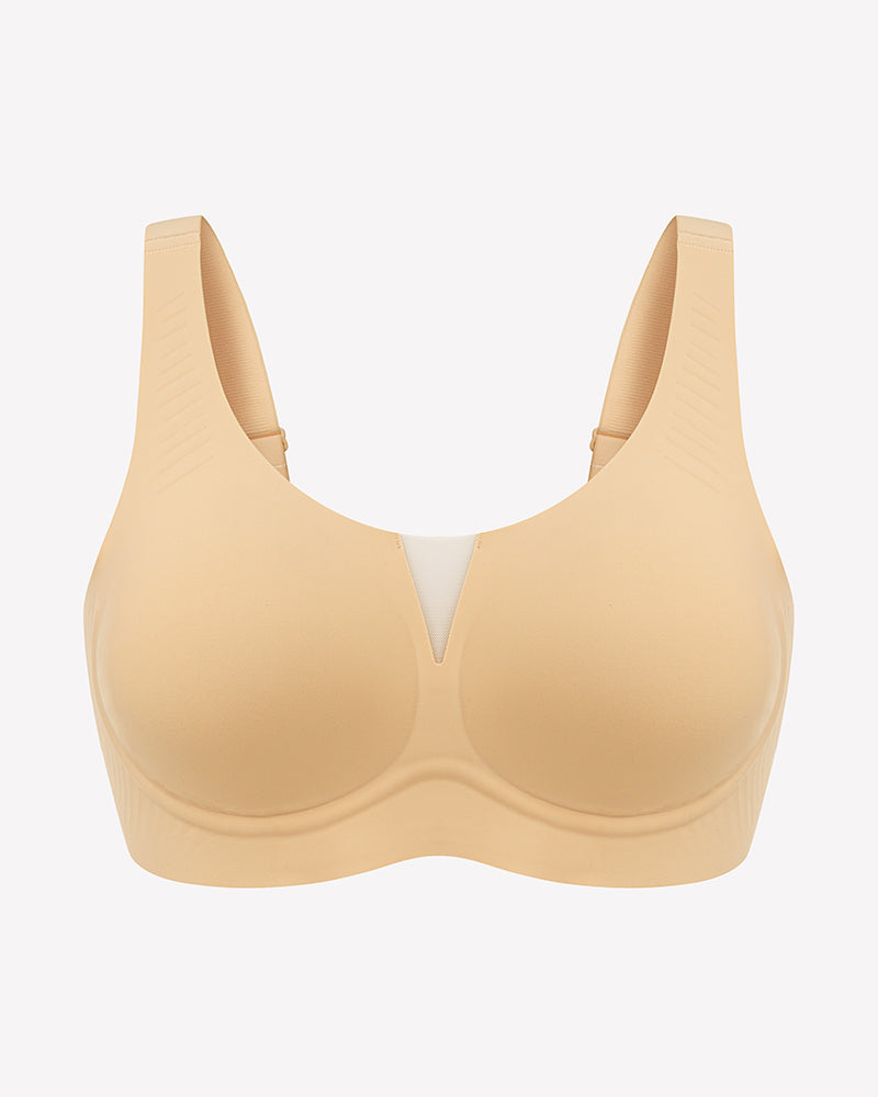 Seamless Deep V Comfort Bra Lingerie Sets-Bras - Tophatter Daily Deals