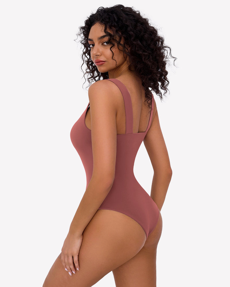 Sweetheart Neck Ruched Bodysuit Lingeries-Bodysuits - Tophatter Daily Deals