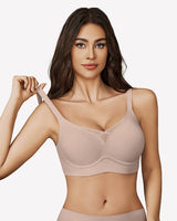 Mesh Bralette Seamless Push Up Bras Pink Lingerie Sets-Bras - Tophatter Daily Deals