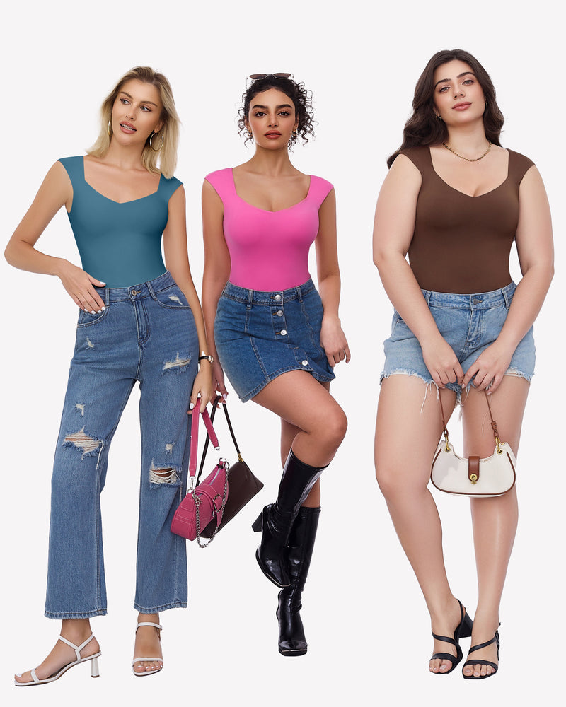 Seamless Tank Top Thong Body Suit - Tophatter Daily Deals