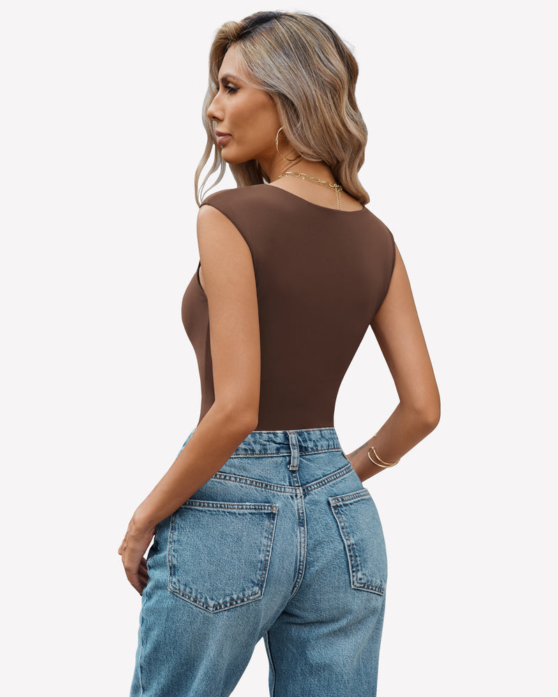 Seamless Tank Top Thong Body Suit - Tophatter Daily Deals