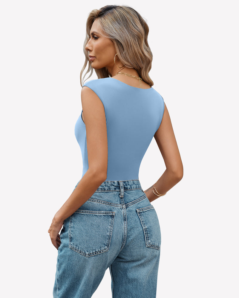 Seamless Tank Top Thong Body Suit - Tophatter Daily Deals