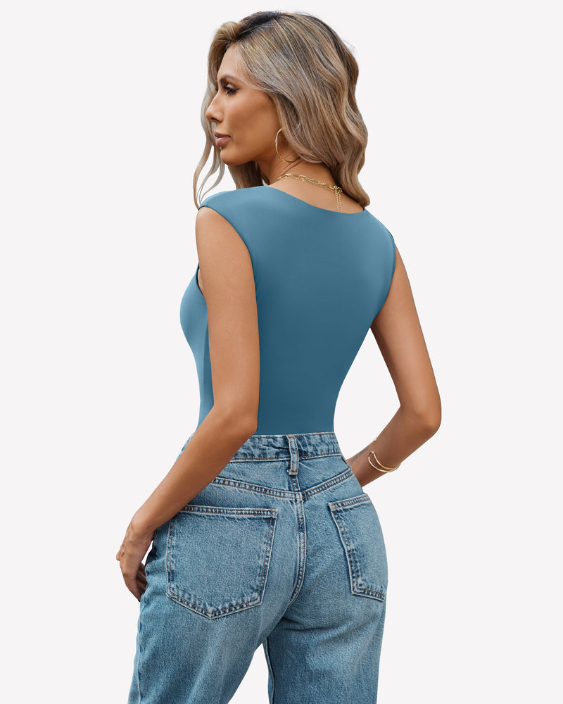 Seamless Tank Top Thong Body Suit - Tophatter Daily Deals