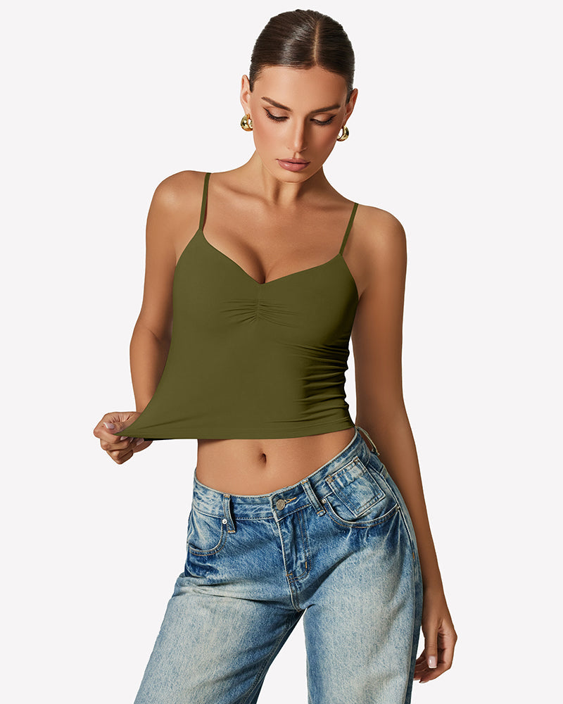 Tank Top Y2K Going Out Basic Shirt Lingerie Sets-Bras - Tophatter Daily Deals