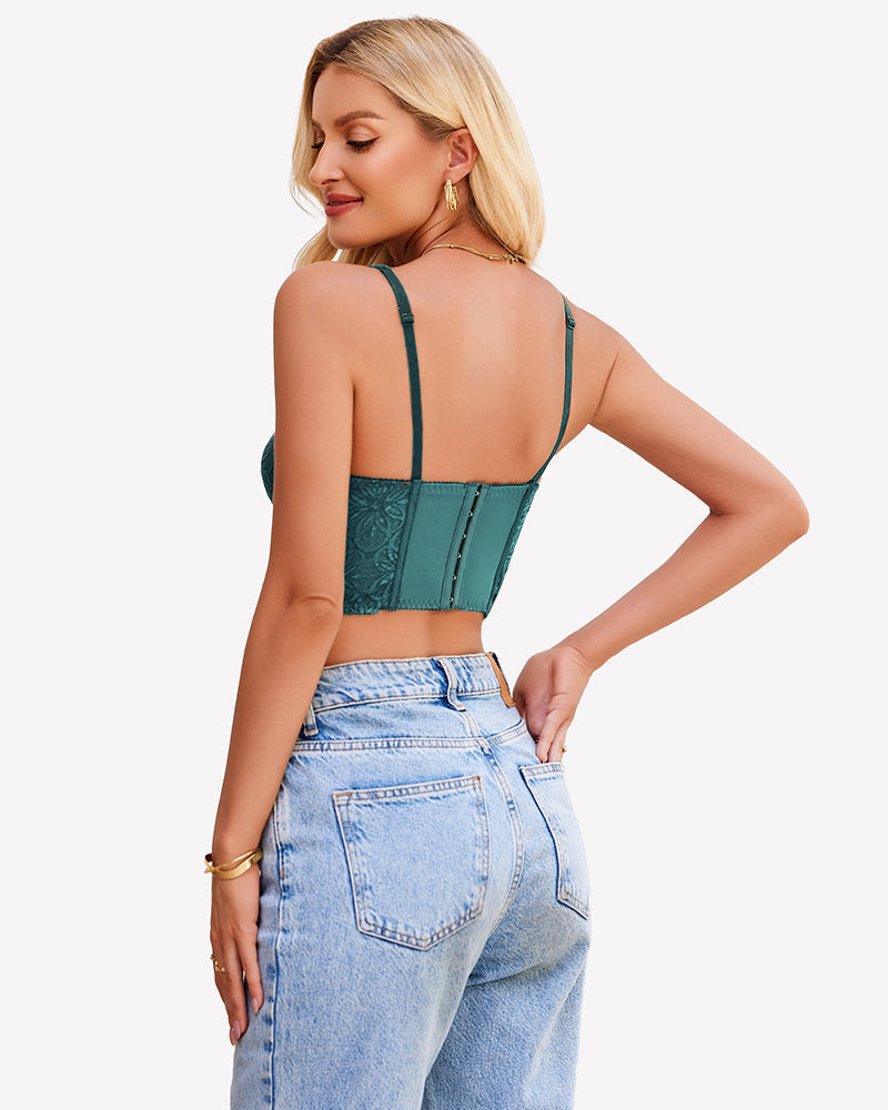 Underwire Tops Push Up Bustier No Padded Lingerie Sets-Bras - Tophatter Daily Deals