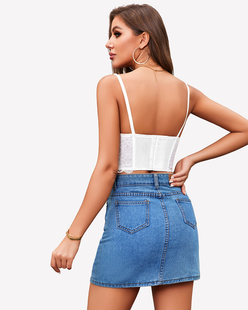 Underwire Tops Push Up Bustier No Padded Lingerie Sets-Bras - Tophatter Daily Deals