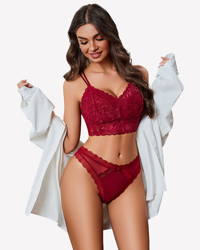 Low Rise Thong with Criss Cross Back Lingeries-panties - Tophatter Daily Deals