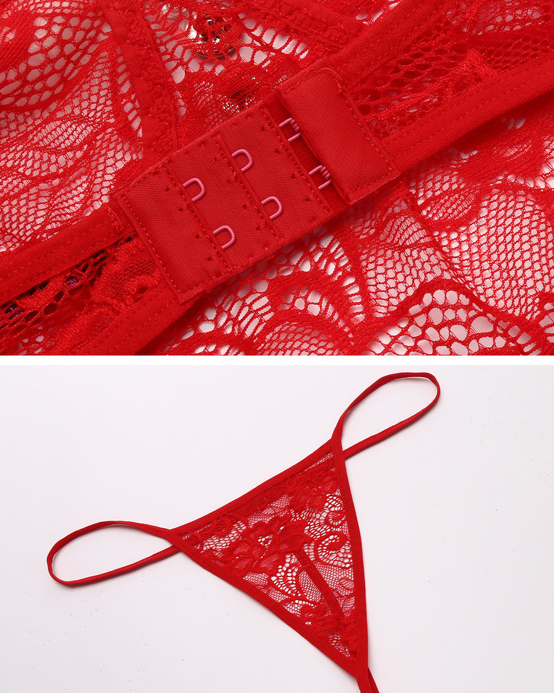 Christmas Lingerie Santa Babydoll Lingerie-Babydolls - Tophatter Daily Deals