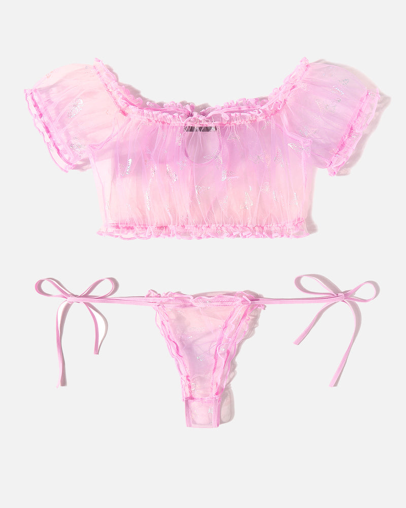 Christmas Lingerie Bra and Panty Set Lingerie Sets-Bra Sets - Tophatter Daily Deals