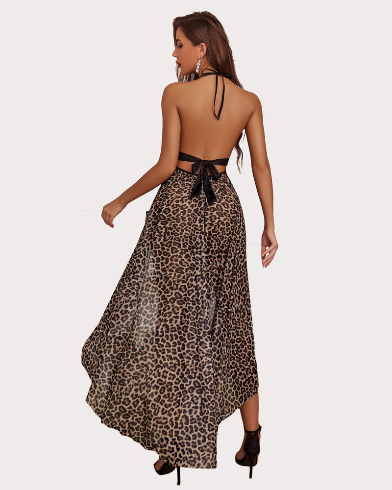 Christmas Mosaic Lace Mesh Dress Sleepwears-nightgowns - Tophatter Daily Deals