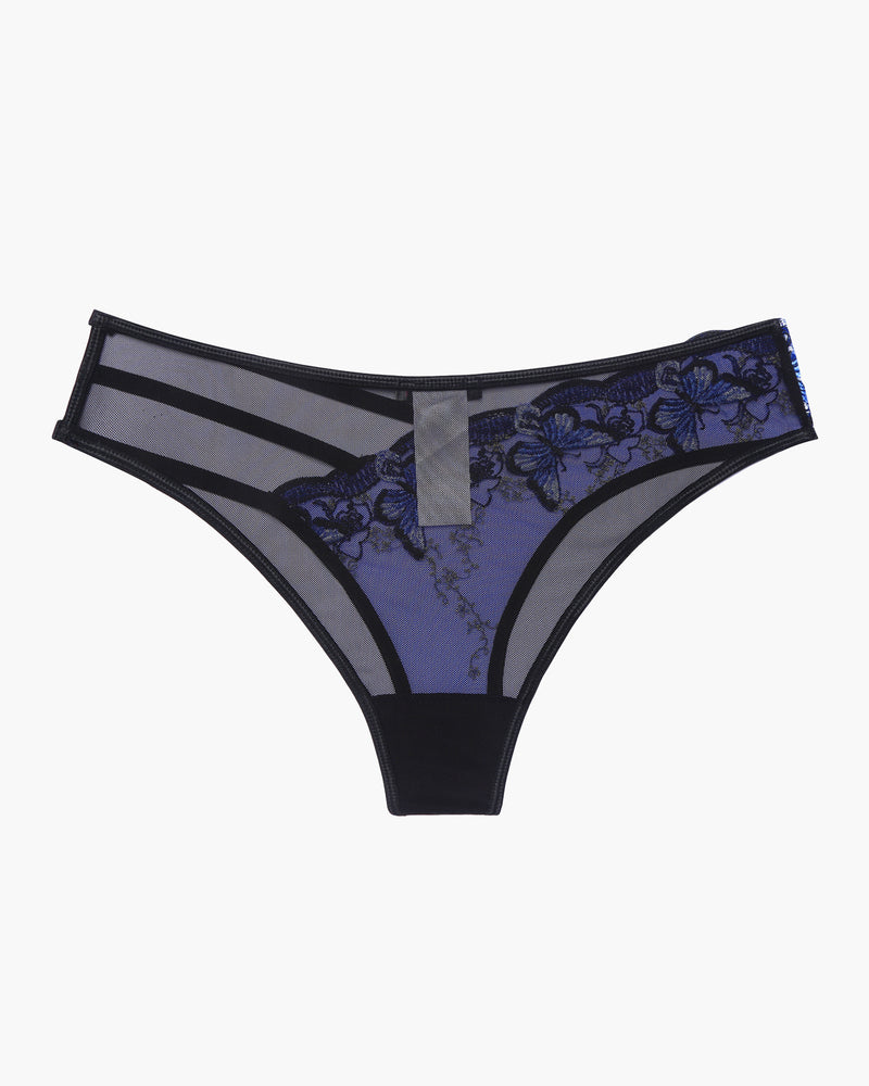 Embroidered Mesh Panties Lingeries-panties - Tophatter Daily Deals